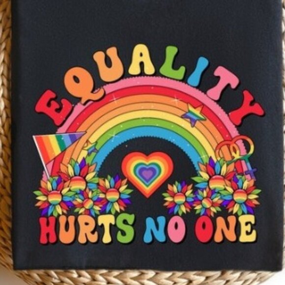 Equality Hurts No One Shirt, Black Lives Matter, Equal Rights, Pride Shirt - Picture 3 of 3